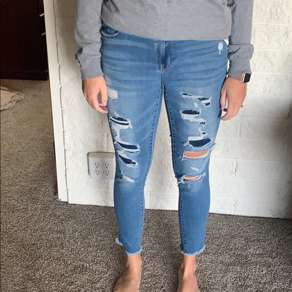 Light washed jeans